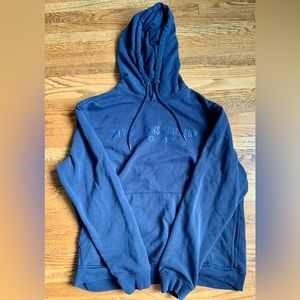 MENS SILVER JEANS HOODIE